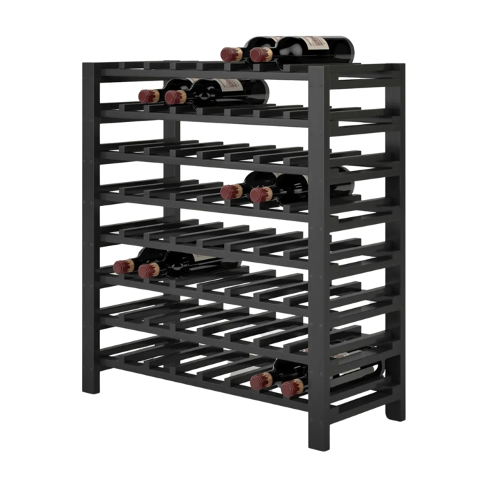 Eliza - 64 flasker - Sort træ